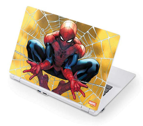Marvel Spiderman Web Shooting Acer Chromebook Skin